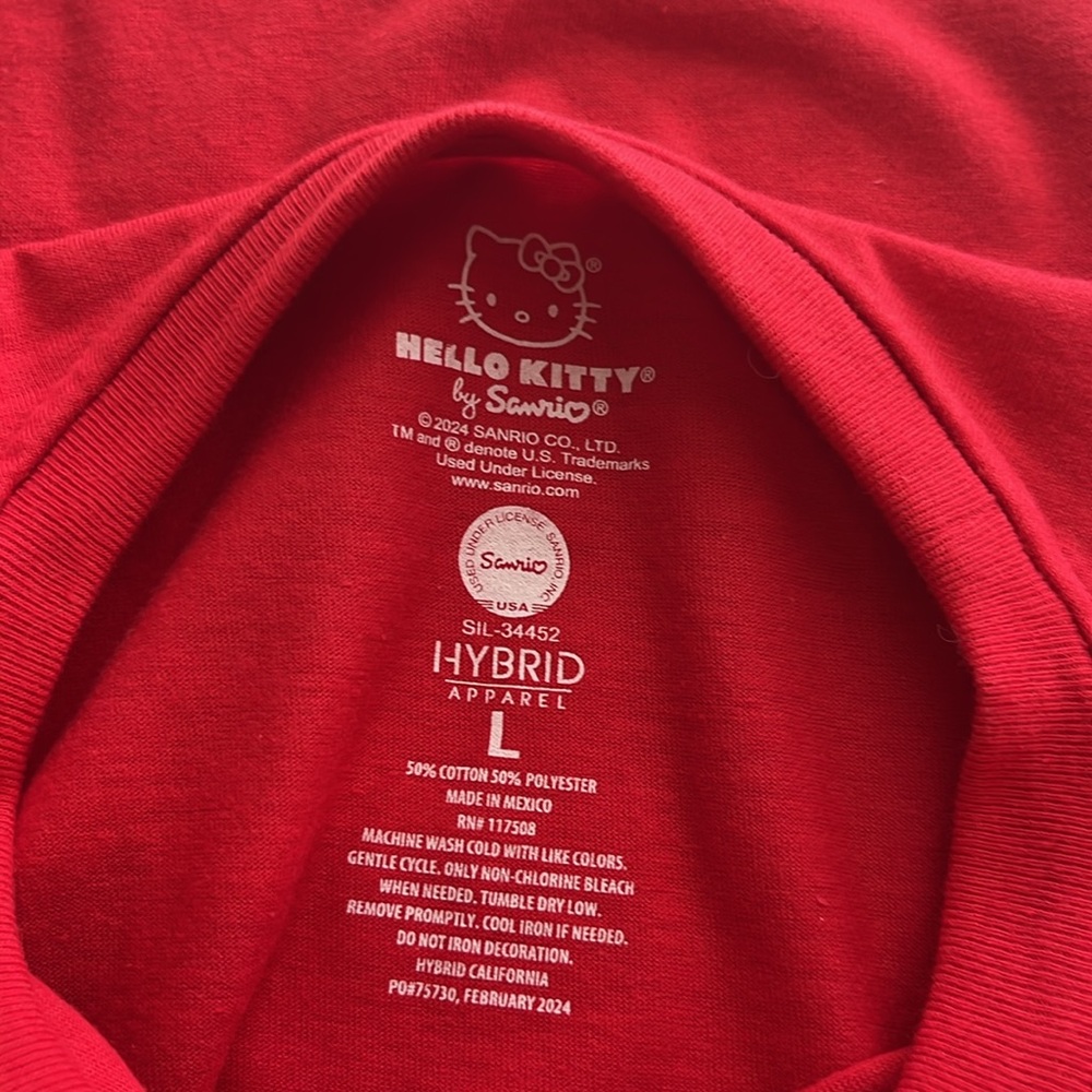 Hello Kitty kids tee, size large, NWT. - Picture 5 of 5